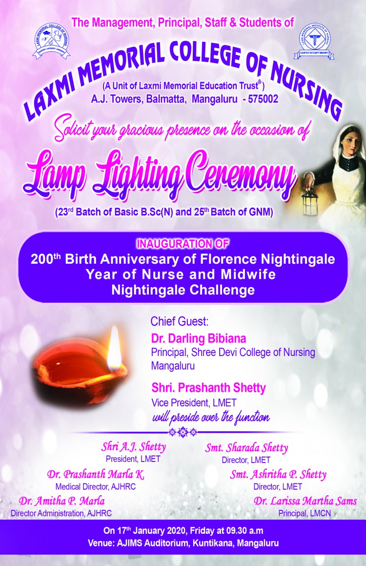 Lamp-Lighting Ceremony 2020